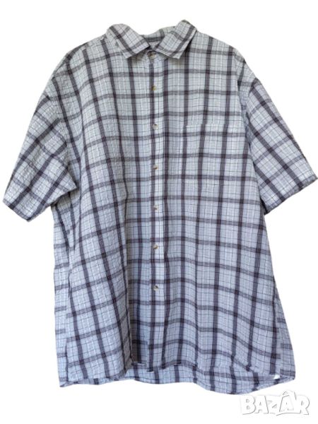 Мъжка карирана риза NKD, 65% памук, 35% полиестер, 80х69 см, XXL, снимка 1