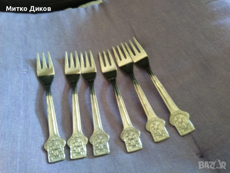 Малки лъжички нови от соца 6броя на Велика Търново, снимка 1