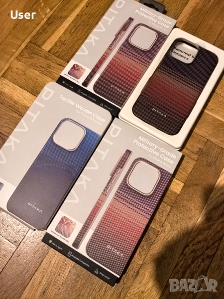 iPhone 16 Pro & 16 Pro Max PITAKA кейсове, снимка 1