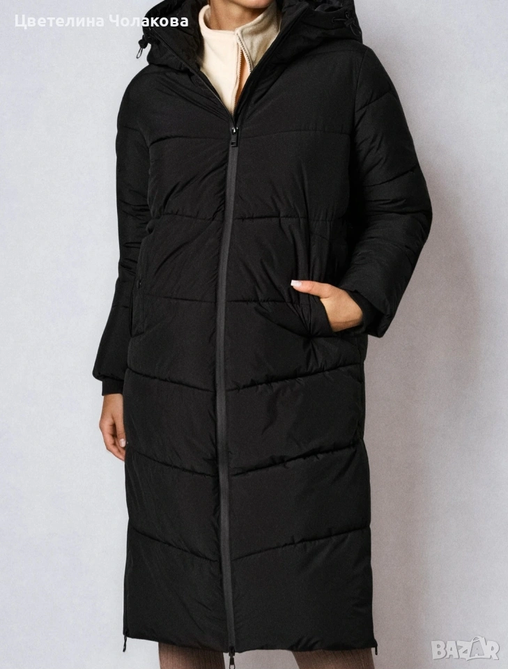 Зимно дълго палто, снимка 1