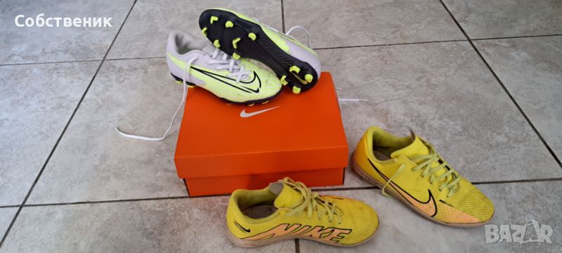 nike phantom nike mercurial номер 34 бутонки стоножки футболни обувки, снимка 1