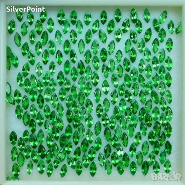 Цаворит калибрирани 6 карата, снимка 1