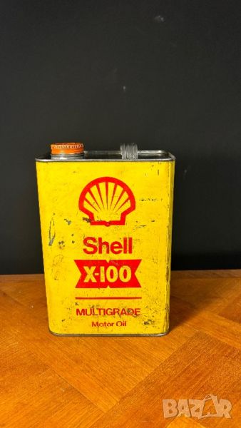 Shell стара метална кутия за декорация, снимка 1