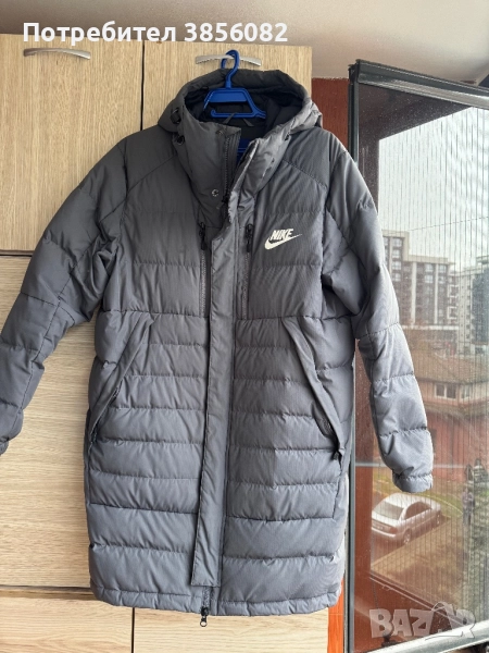 Nike пухесто дълго яке М размер , снимка 1