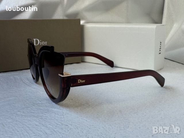 Dior дамски слънчеви очила котка, снимка 8 - Слънчеви и диоптрични очила - 45162681