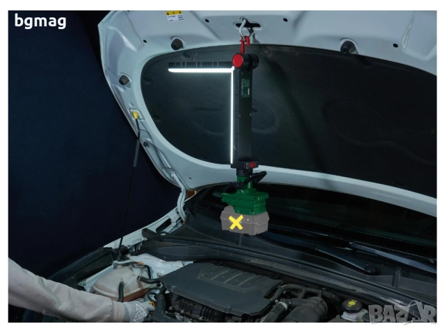 Parkside PLKLA 20-Li A1 акумулаторна работна лампа,за 20V батерии, снимка 3 - Други инструменти - 52517061
