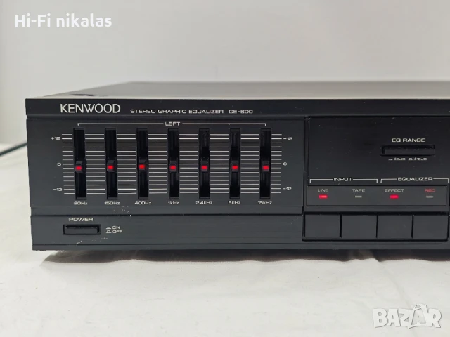 EQ стерео еквалайзер KENWOOD GE-600, снимка 2 - Еквалайзери - 51048333