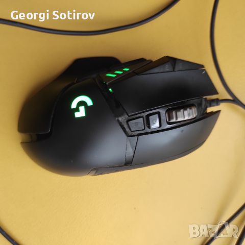 Мишка Gaming Logitech G502 Hero 25K DPI, Black, снимка 4 - Клавиатури и мишки - 45782871
