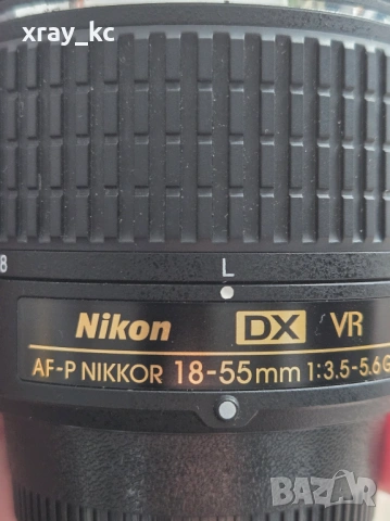 🔥 Nikon AF-P 18-55mm f/3.5-5.6G VR DX – Kit обектив за D5600/D5500! 🔥