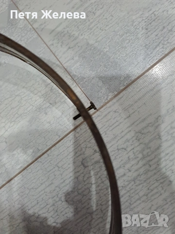 Стари месингови полилей, снимка 7 - Антикварни и старинни предмети - 53326013