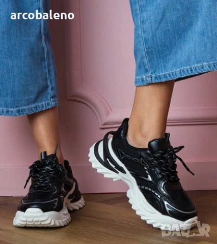 Дамски ниски маратонки Lirana с дебела подметка, 4цвята , снимка 13 - Маратонки - 53407258