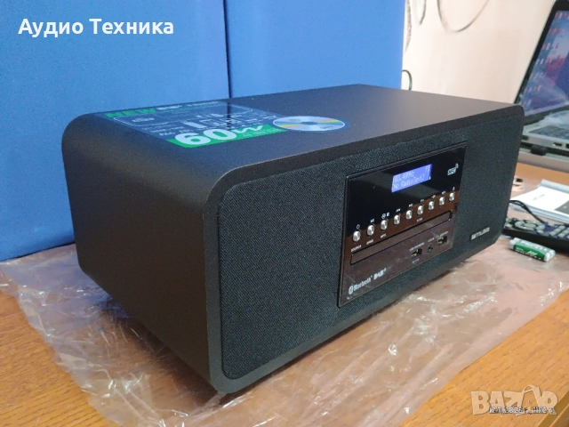 MUSE M-785 Цифрово радио със CD плейър и Bluetooth (DAB, DAB+, FM, RDS, USB, AUX), снимка 5 - Аудиосистеми - 52428087