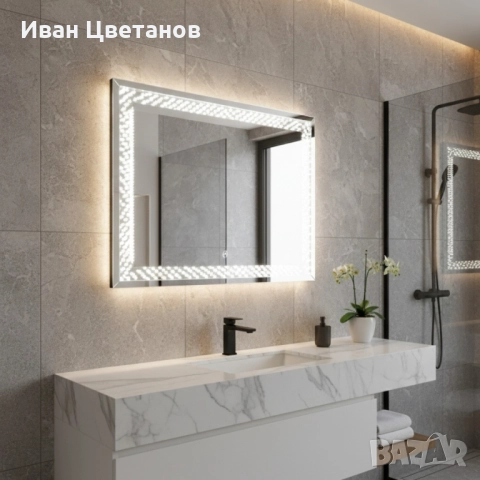 Стилно LED огледало