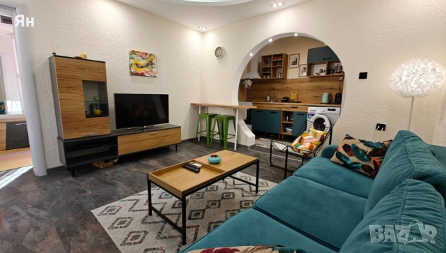 обзаведен двустаен апартамент в центъра на Пловдив за двор, снимка 2 - Апартаменти - 51814913