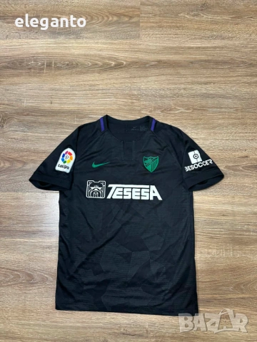 Оригинална Юношеска футболна тениска Nike Malaga CF 2018 2019  Away/Гостуваща , 158/170 размер 