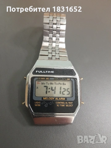 Стар електронен часовник, снимка 7 - Мъжки - 53929647