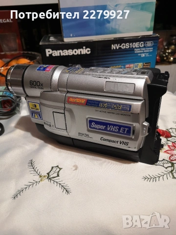 JVC GR-SXM470A-S Super VHS ET Camcorder , снимка 2 - Камери - 53101890