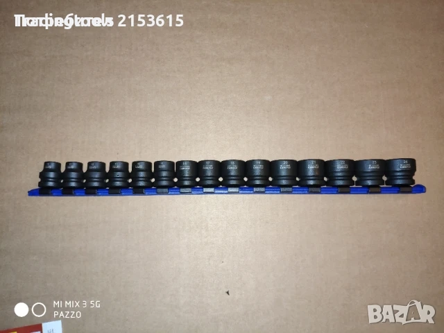 CARLYLE NAPA 15броя 1/2 impact stubby profile къси Шестостенни качествени вложки камъни, снимка 2 - Гедорета - 52852071