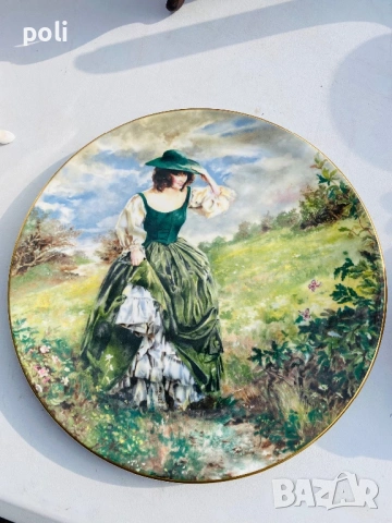 порцеланова чиния за стена 