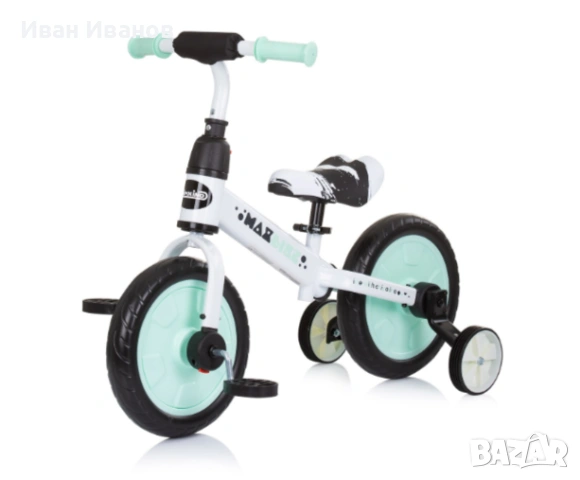  Чисто ново детско колело 3в1 Chipolino, снимка 7 - Детски велосипеди, триколки и коли - 53726332