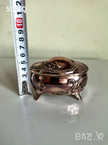 Страхотна Стара Кутия За Бижута, снимка 7 - Антикварни и старинни предмети - 53731983