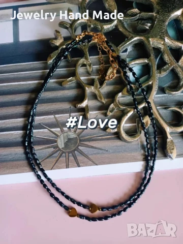 Нежен чокър "Сияние", снимка 4 - Колиета, медальони, синджири - 50878411