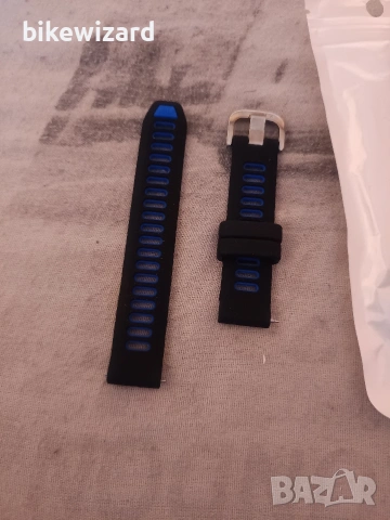 18 мм силиконова каишка за часовник, съвместима с Garmin Venu 3S/Venu 2S/Vivomove 3S/Vivoactive НОВА, снимка 3 - Каишки за часовници - 53149840