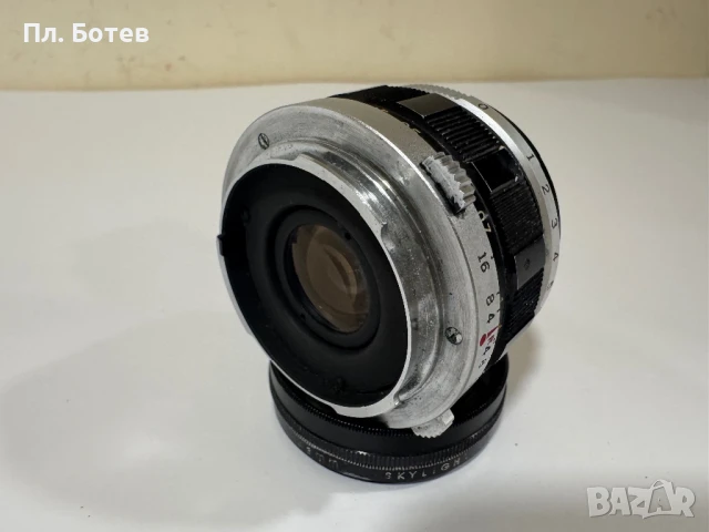 Обектив Olympus 1:1.8 38mm, снимка 3 - Обективи и филтри - 51399049