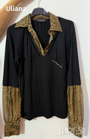 Дамска блуза/риза с леопардов принт