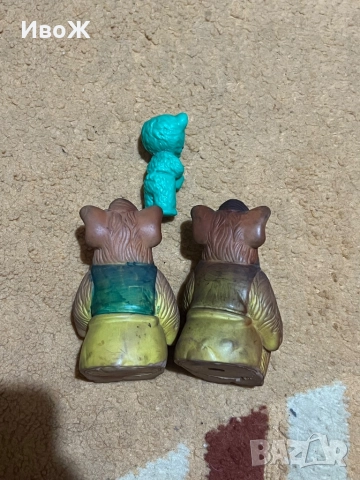 Стари играчки Алф и мече, снимка 2 - Колекции - 52382466