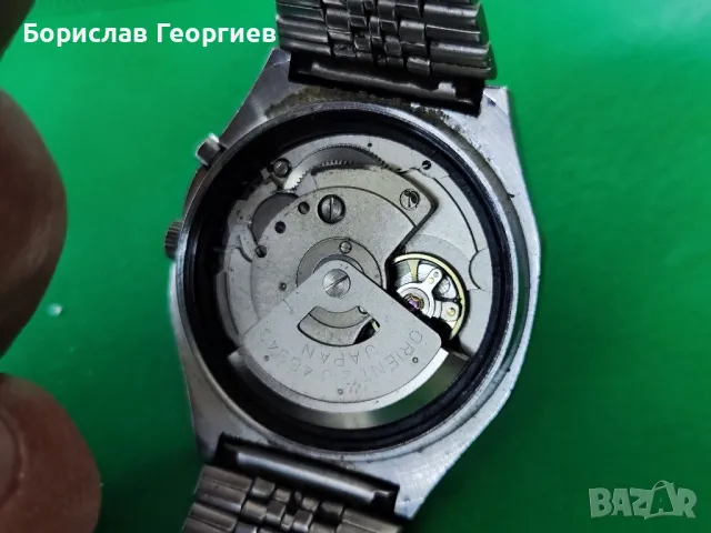 Механичен часовник automatic orient, снимка 4 - Мъжки - 47925801