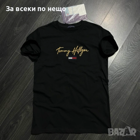 Tommy Hilfiger Мъжка Тениска👕Мъжка Блуза С Къс Ръкав - Различни Цветове Код Bal Style13