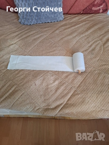 Продавам бял плат Материал:100% памук 