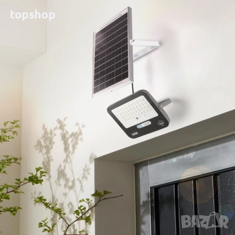 Нов, проверен професионален Соларен LED Прожектор 100W Ledme Milan – Алуминиев Корпус, RGB Цветове.., снимка 4 - Прожектори - 54257072