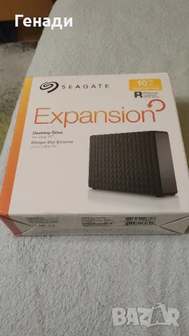 External HDD 10TB Seagate USB 3.0 външен хард диск 10ТБ, снимка 1 - Твърди дискове - 48225113