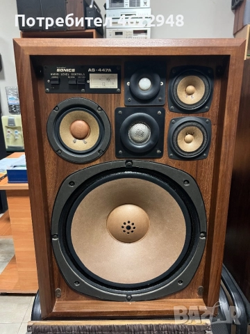 SONICS AS-447A, снимка 3 - Тонколони - 52054340