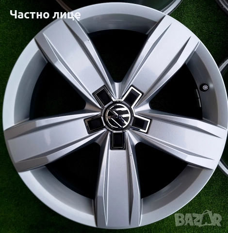 Продавам 4бр оригинални 17-ки джанти за Фолксваген Пасат,Тигуан, Туран, Шаран, Голф , снимка 3 - Гуми и джанти - 52651432