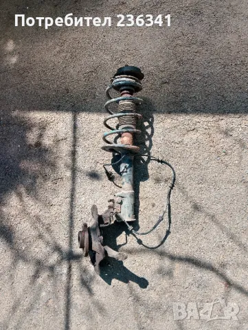 Макферсон, амортисьор, пружина, шенкел, датчик ABS, преден ляв Фиат Панда 2005г 1200куб 