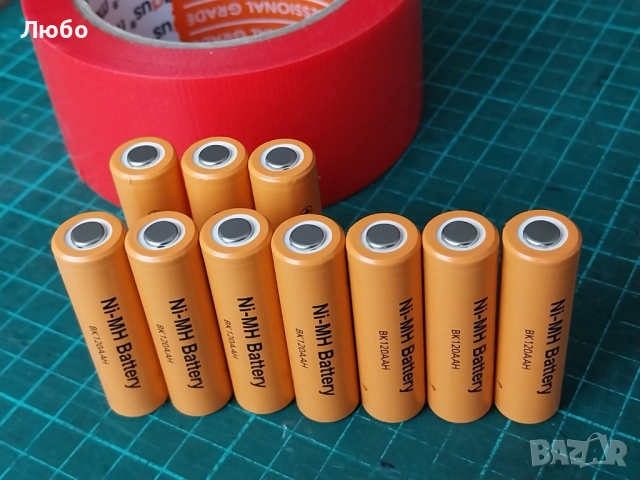 Ni-MH Индустриална акумулаторна батерия Panasonic BK120AAH, AA R6