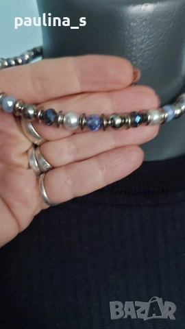 Шест различни броя / Колие тип чокър или гердан , снимка 18 - Колиета, медальони, синджири - 53529565