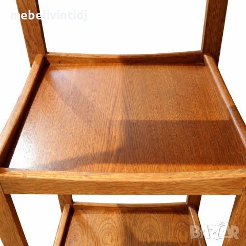 Винтидж шведска сервизна масичка от 60-те години, снимка 5 - Шкафове - 53722170