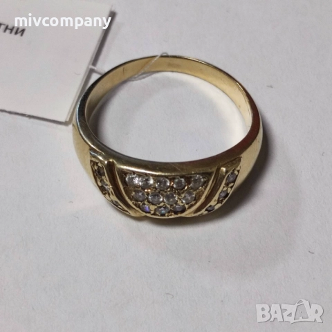 Златен пръстен 4.16гр., снимка 4 - Пръстени - 52929466