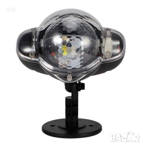 Прожектор с цветни точки,  Водоустойчив- IP54