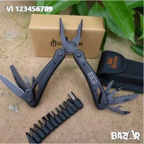 КЛЕЩИ GERBER БЕАР ГРИЛС - МУЛТИФУНКЦИОНАЛЕН ИНСТРУМЕНТ 11 -1 