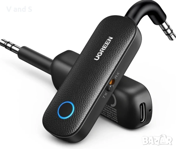 UGREEN Bluetooth Transmitter Receiver for 2 AirPods or BT Devices, Bluetooth Wireless Transmitter , снимка 2 - Други - 53900332