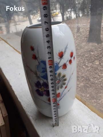Ваза порцелан KPM Bavaria, снимка 7 - Антикварни и старинни предмети - 53394435