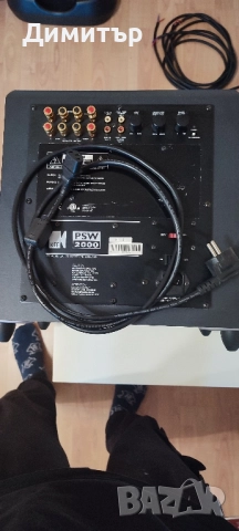 KEF PSW 2000 Subwoofer 8", снимка 6 - Тонколони - 52525442