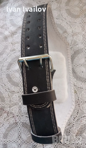 Професионален МАСИВЕН колан за фитнес Volcan Fitness – 15 см опора, снимка 4 - Фитнес уреди - 54132434