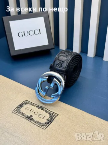 Gucci Колан Естествена Кожа Гучи - Налични Различни Цветове Код D2213, снимка 7 - Колани - 49435603