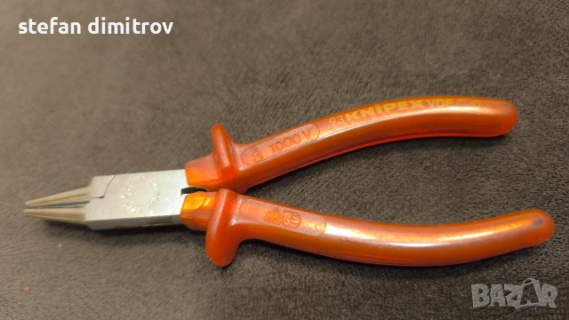 Knipex зегер клещи и Клещи със заоблени челюсти хромирани 160 mm, 22 06 160, KNIPEX , снимка 11 - Клещи - 53665945